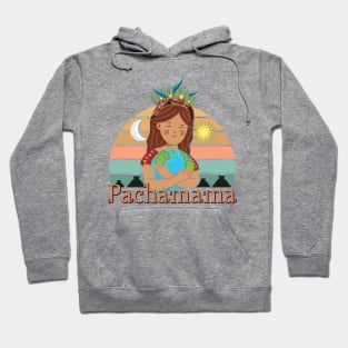 Pachamama Earth Mother Incan God Spiritual Environmentalist Hoodie